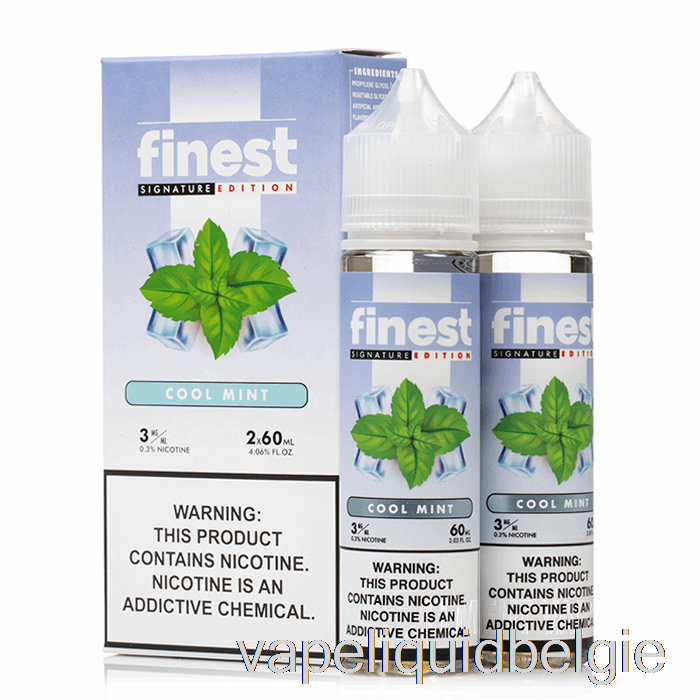 Vape België Cool Mint - De Beste Signature Editie - 120ml 6mg